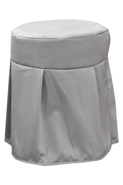 Order Nail Stool Cover Customized Beauty Salon SAP Round Chair Cover Pure Color Barber Shop Chair Cover Specialty Store 34*40CM SKSC021 back view